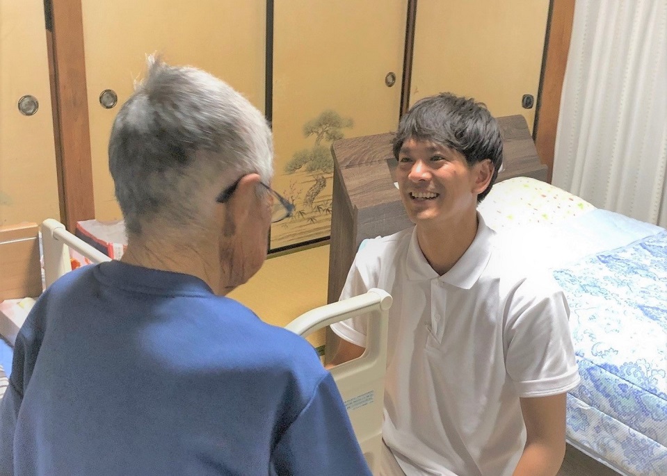 利用者さまとのコミュニケーションを大切にしています。。