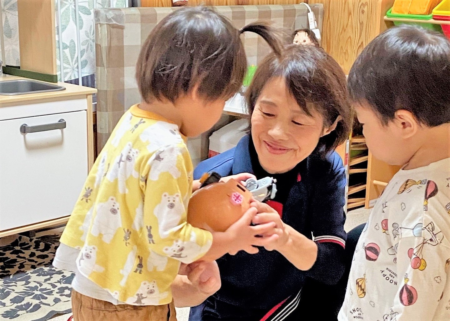 小さな好奇心も全てコミュニケーションに繋げます。