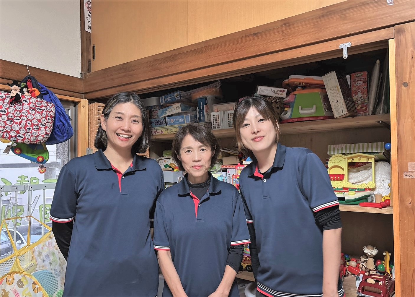 元気いっぱいの保育士が笑顔でご利用をお待ちしております(^^♪